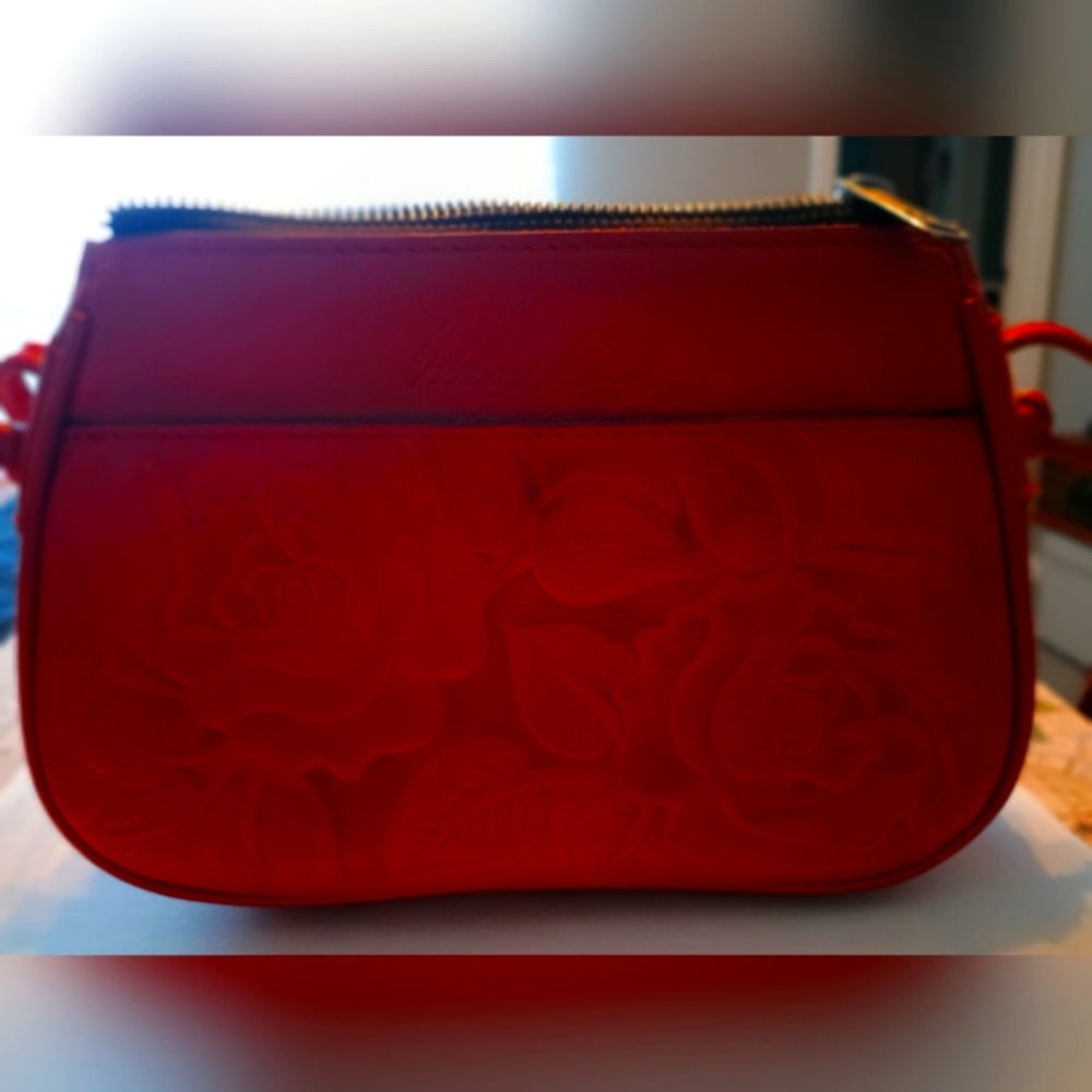 Patricia Nash Crossbody Bacoli Red